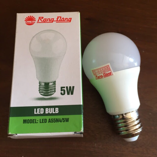 Bóng đèn LED BULB tròn 5W Model: A55N4/5W.H