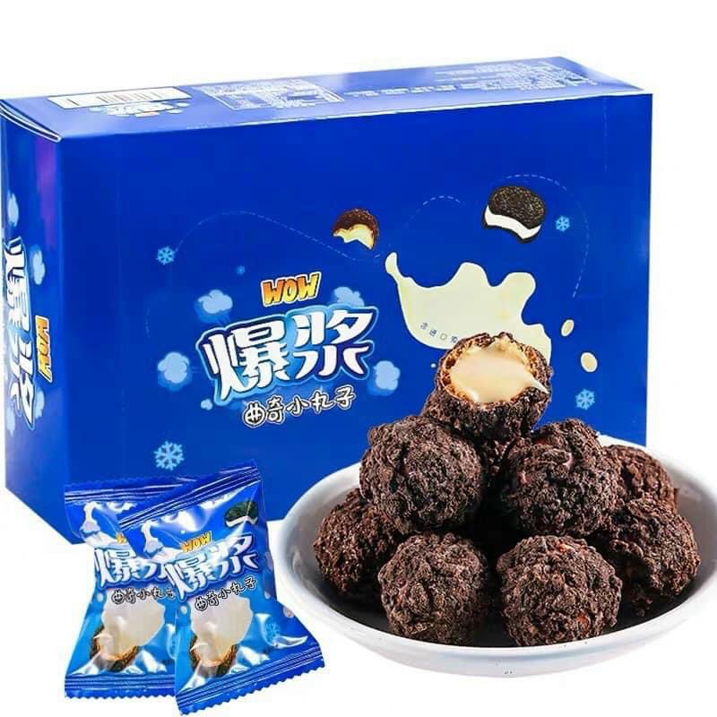 🔥BÁNH Bi phủ Oreo NHÂN SỮA X2 TAN CHẢY & socola