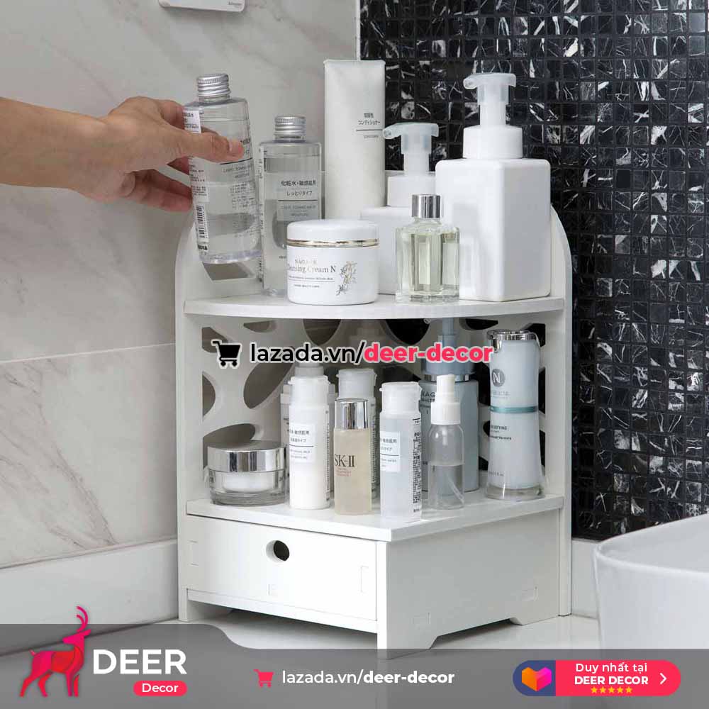 Tủ Để Mỹ Phẩm Có Ngăn Kéo Nhỏ - DEER DECOR