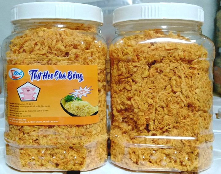 1kg chà bông xù vị cay