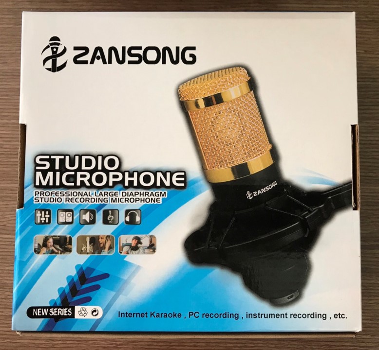 Micro thu âm ZANSONG BM-900