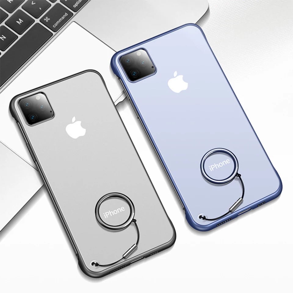 ỐP LƯNG IPHONE 11 PRO MAX NHÁM MỜ NỬA CẠNH SIÊU MỎNG