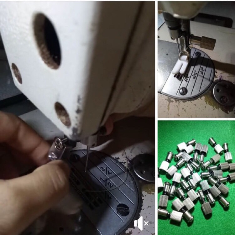 Ốc tháo lắp chân vịt tiện lợi- máy may công nghiệp