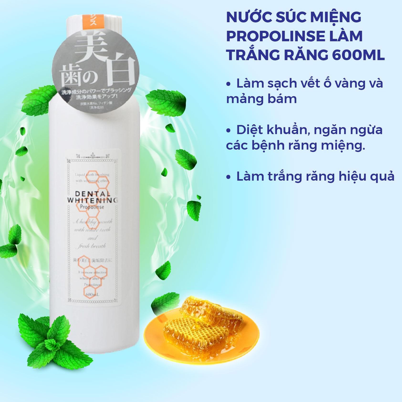 Nước Súc Miệng Propolinse 600ml - Súc Miệng