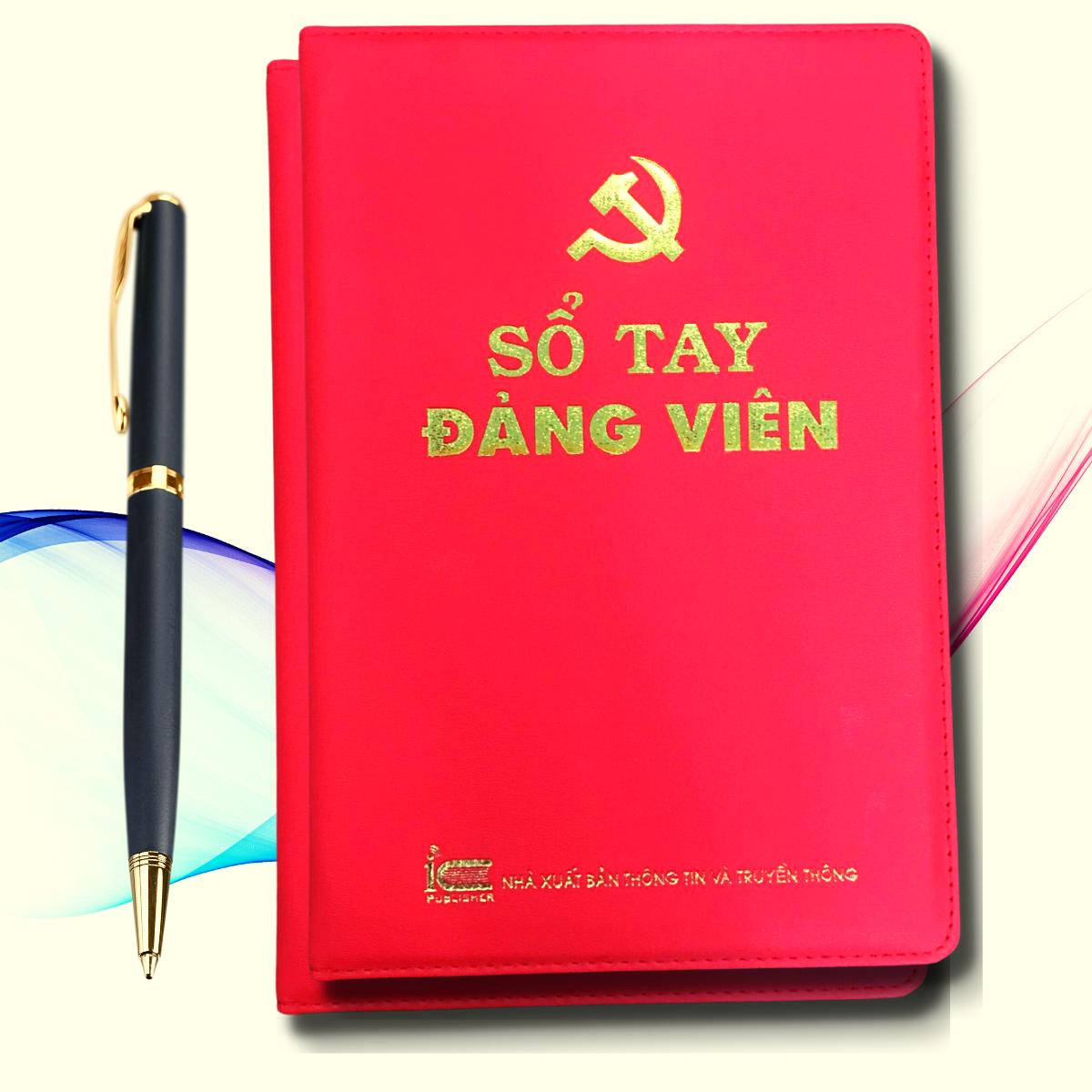 Sổ tay Đảng viên (Bìa da may viền)