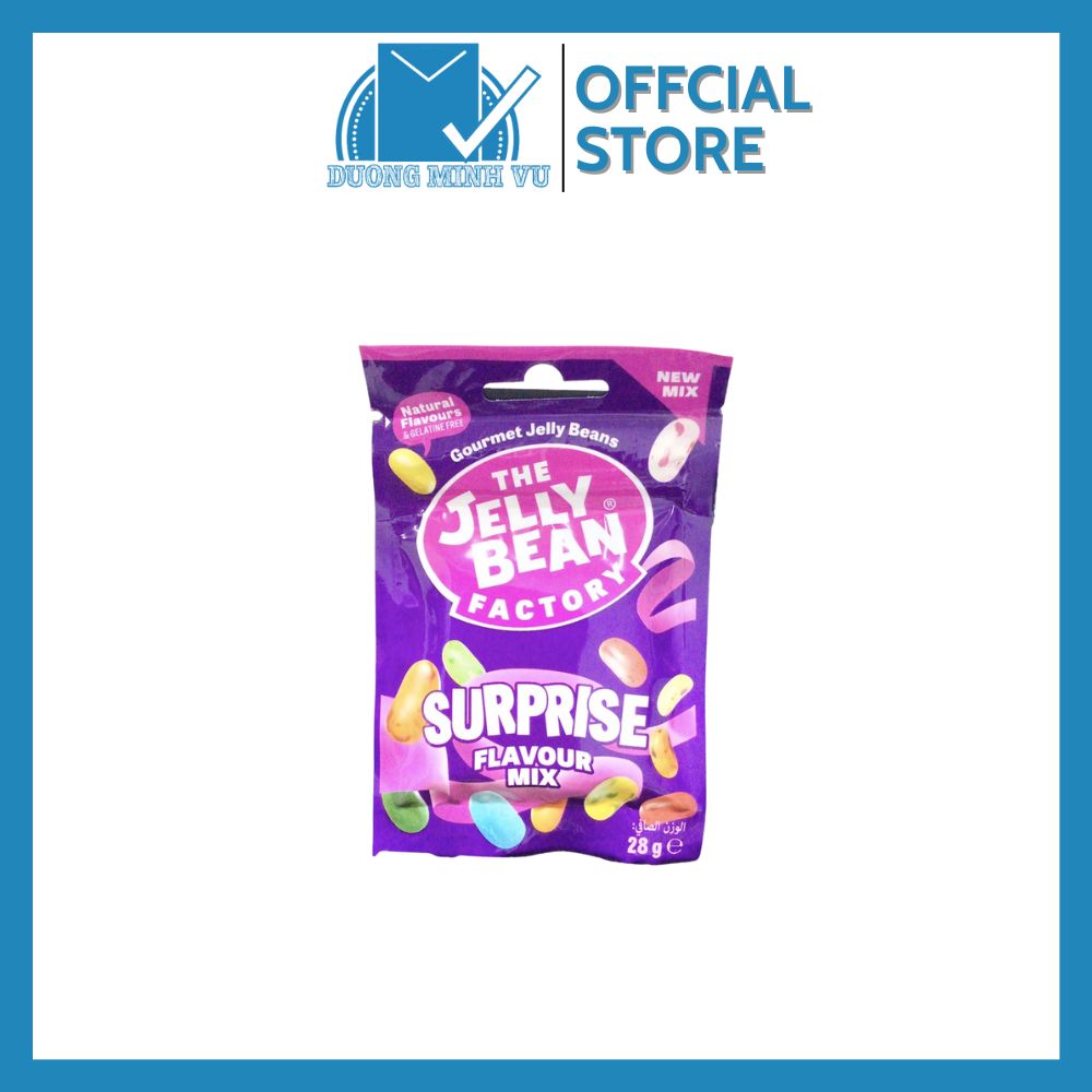 Kẹo Hạt Trái Cây Jelly Bean Surprise Flavour Mix 28g