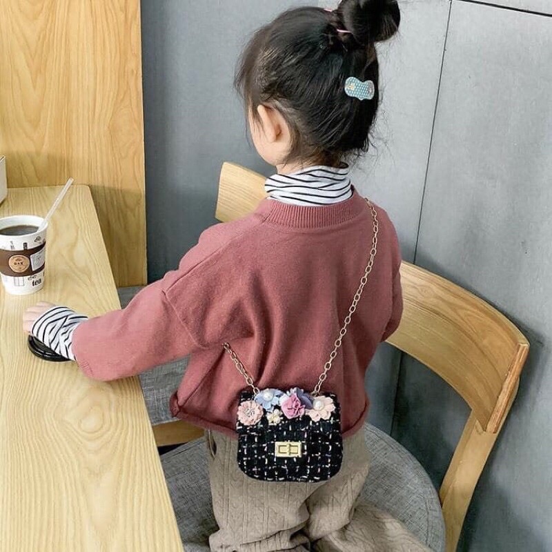 Túi Đeo Chéo Mini, Túi Dạ Cho Bé Gái