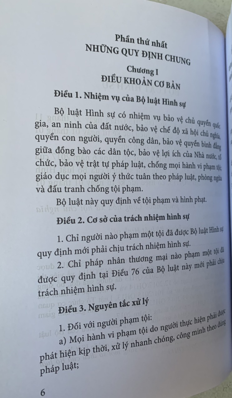 Bộ luật hình sự năm 2015 (sửa đổi, bổ sung năm 2017)