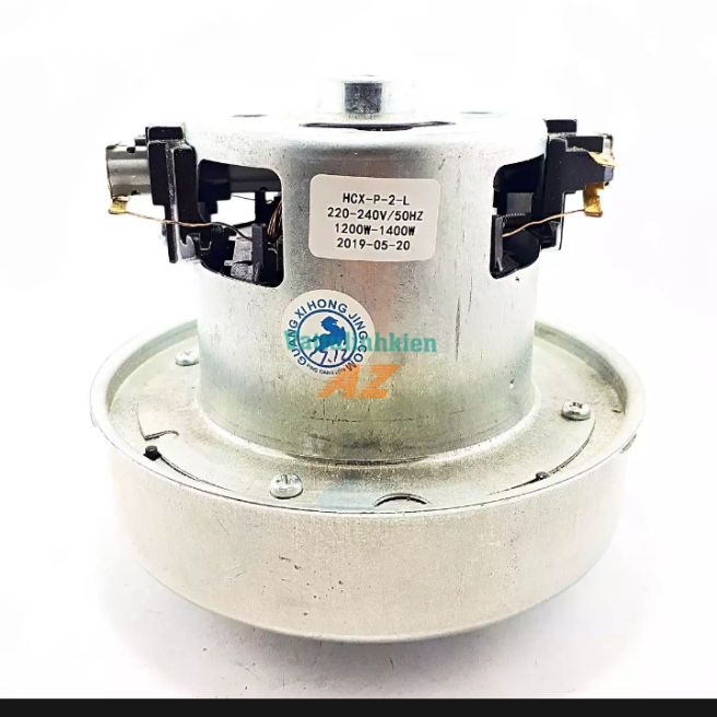 Motor máy hút bui 220v-1400w, đk bầu 13cm