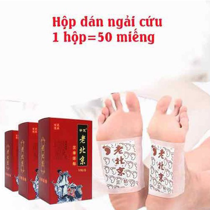 Miếng Dán Chân Thảo Dược (hộp 50 miếng)
