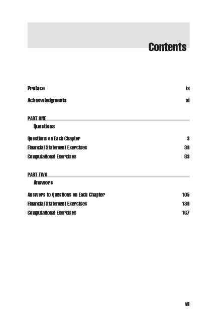 Financial statement analysis workbook