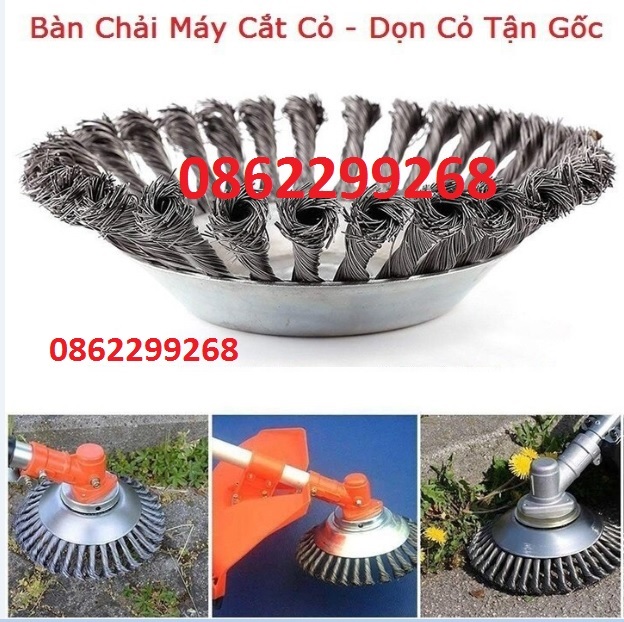 Bài chải cắt cỏ - lưỡi cắt cỏ bằng sợi thép