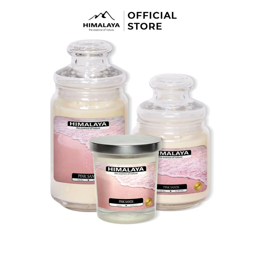 Nến thơm Himalaya hương Pink Sands size S/size M/size L