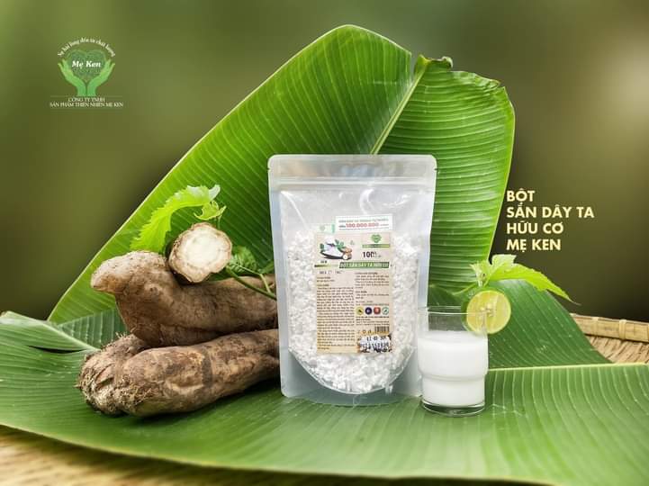 [HCM]BỘT SẮN DÂY TƯƠI SẠCH NGUYÊN CHẤT MẸ KEN