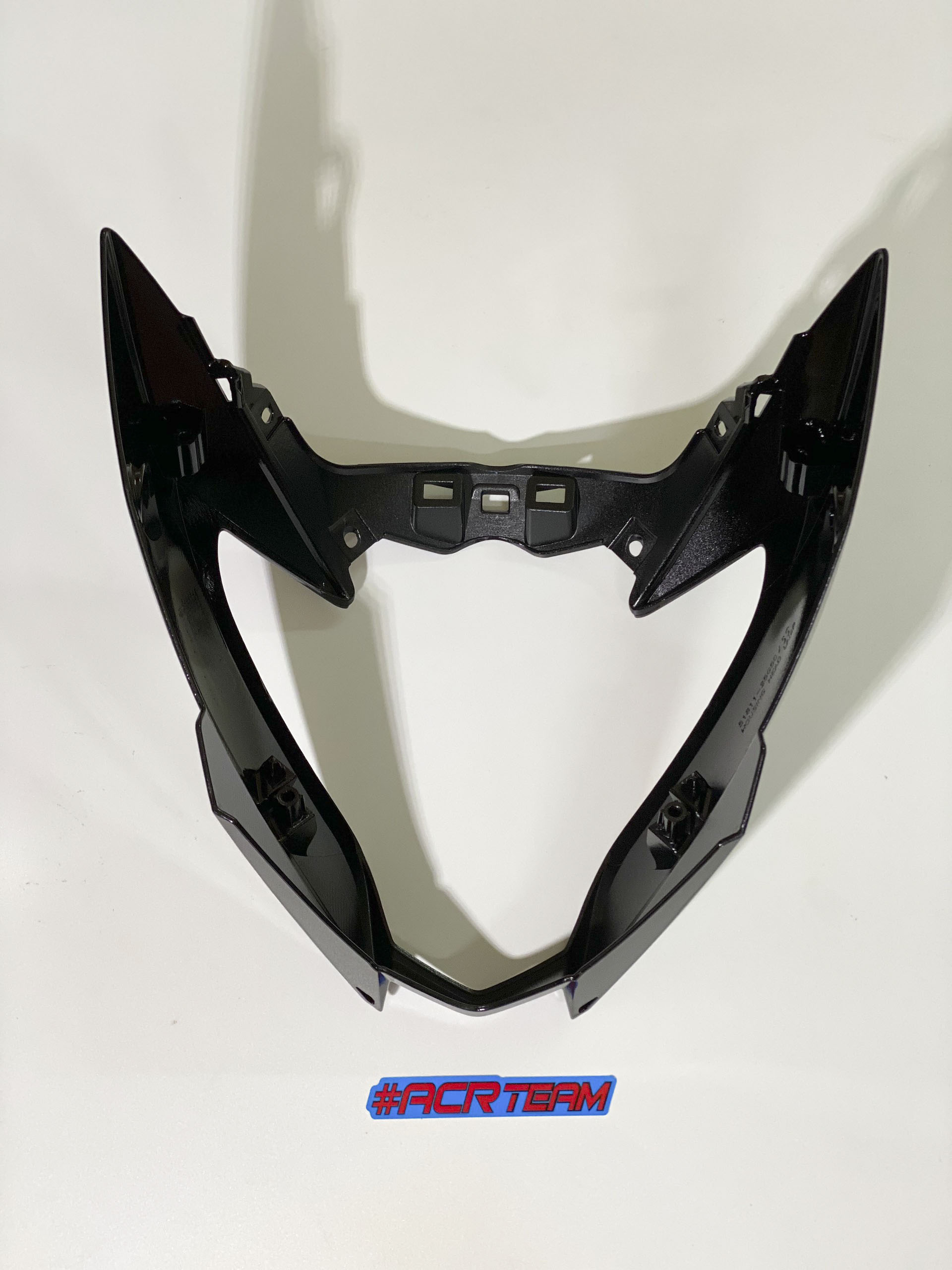 Ốp Đầu Đèn / Ốp Đèn Pha (Đen Bóng) - Raider Xăng Cơ