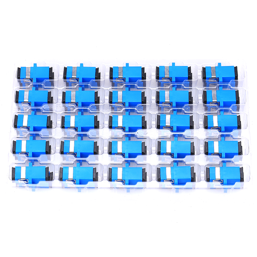 Vỉ 50 Đầu nối quang Adapter SC/UPC