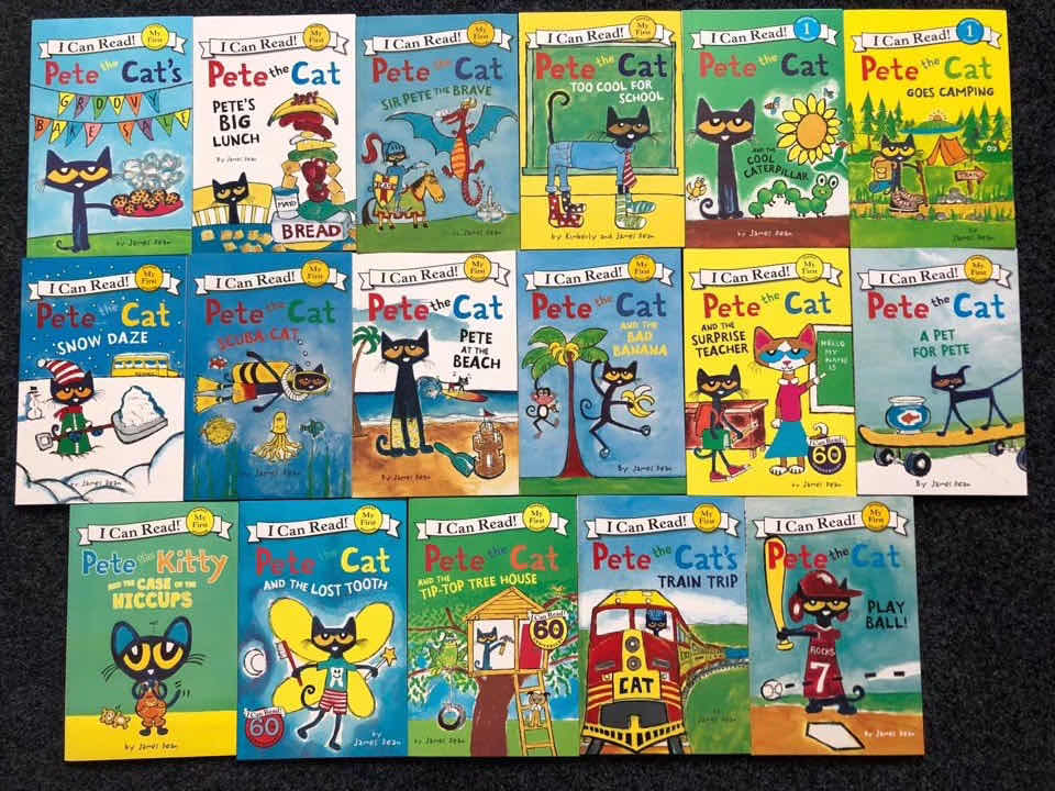 Bộ nhập Full 31q mới nhất - Pete the cat + File Mp3