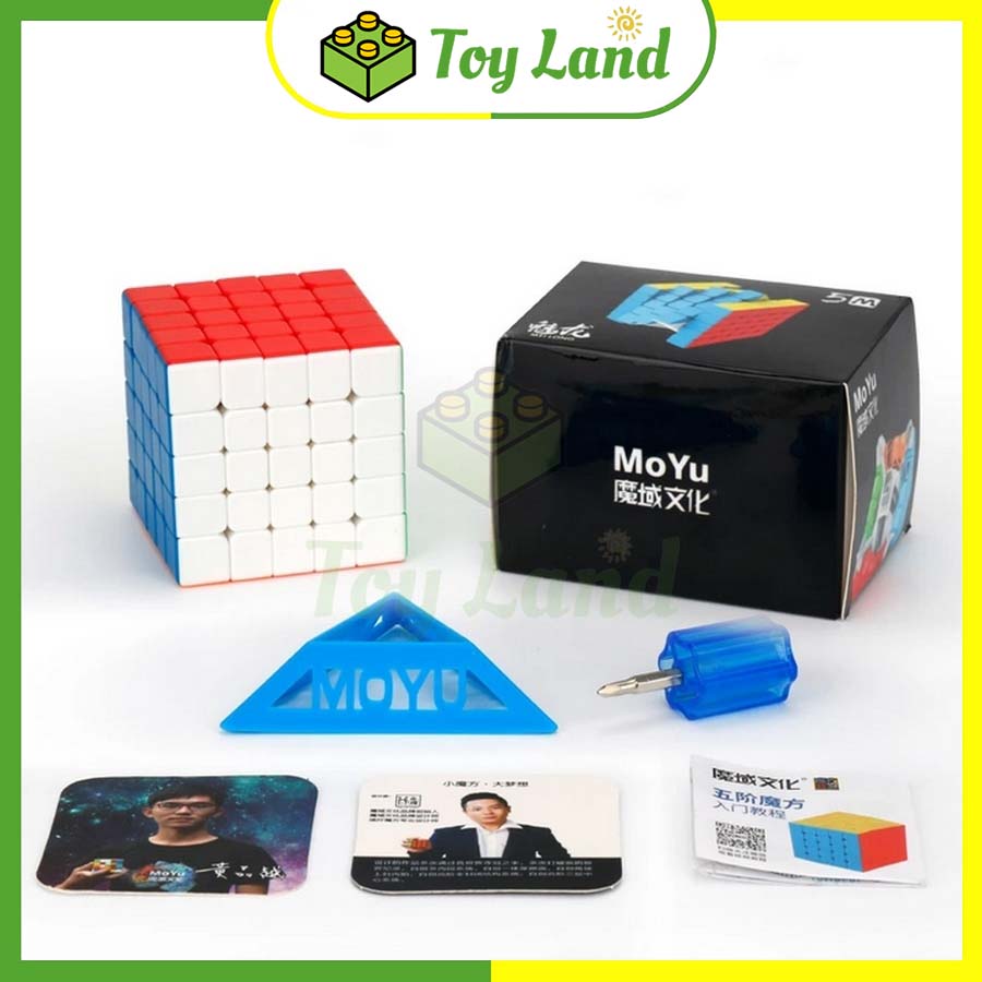 Rubik 5x5 moyu meilong 5m stickerless có nam châm rubic 5 tầng 5x5x5 đồ chơi lắp ráp xếp hình