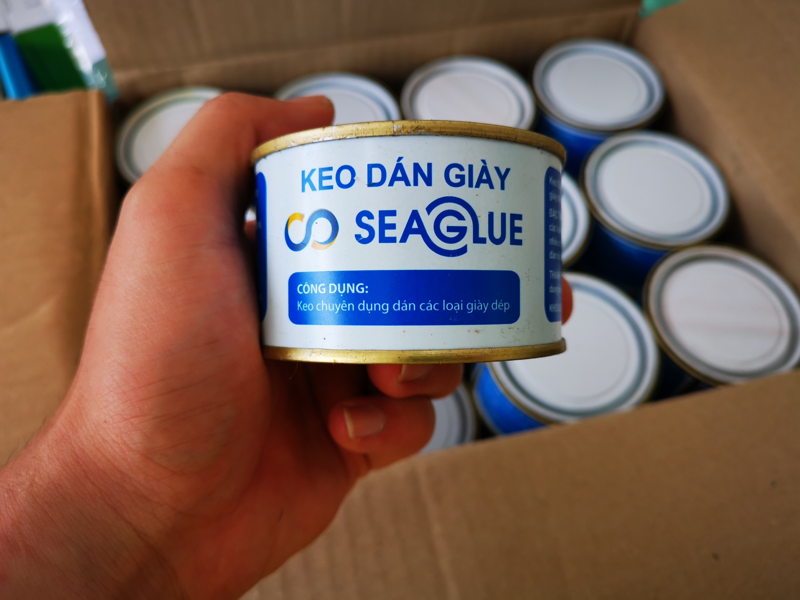 Keo Dán Giày Keo Siêu Dính Seaglue 100g