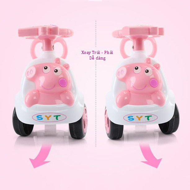 Xe cần cẩu, máy xúc, Xe chòi chân cao cấp cho bé