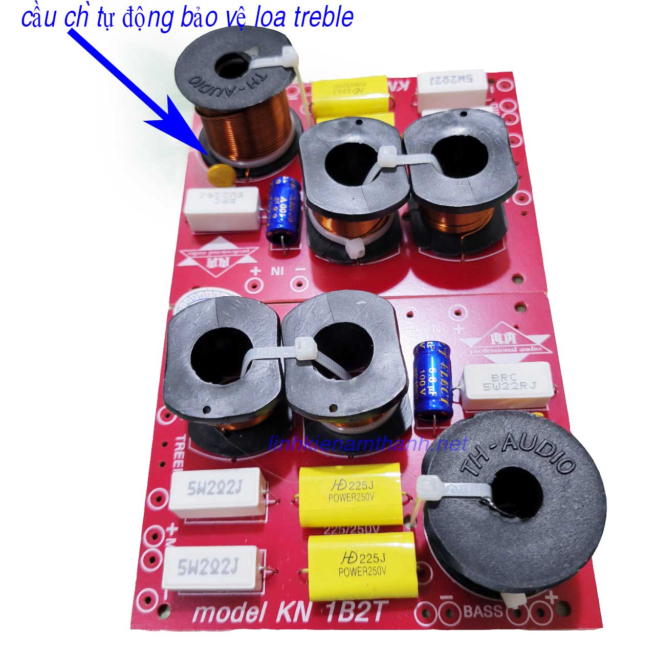 Phân tần loa 3 way phân tần 5 loa (1 cặp)
