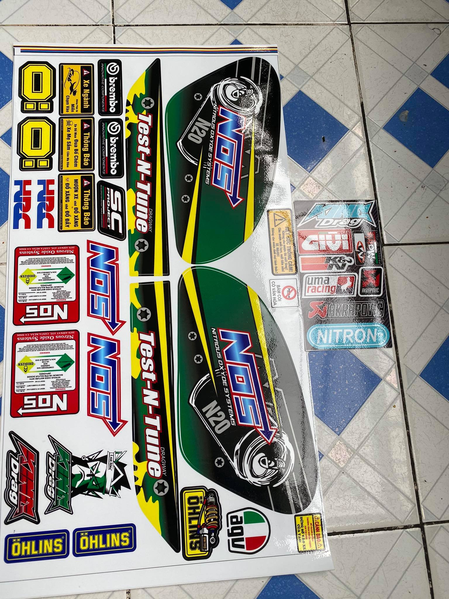 [HCM]TEM RỜI CUB 81 CŨ NOS XANH LÁ