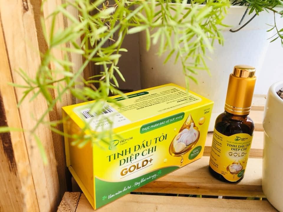 Tinh dầu tỏi diệp chi gold +