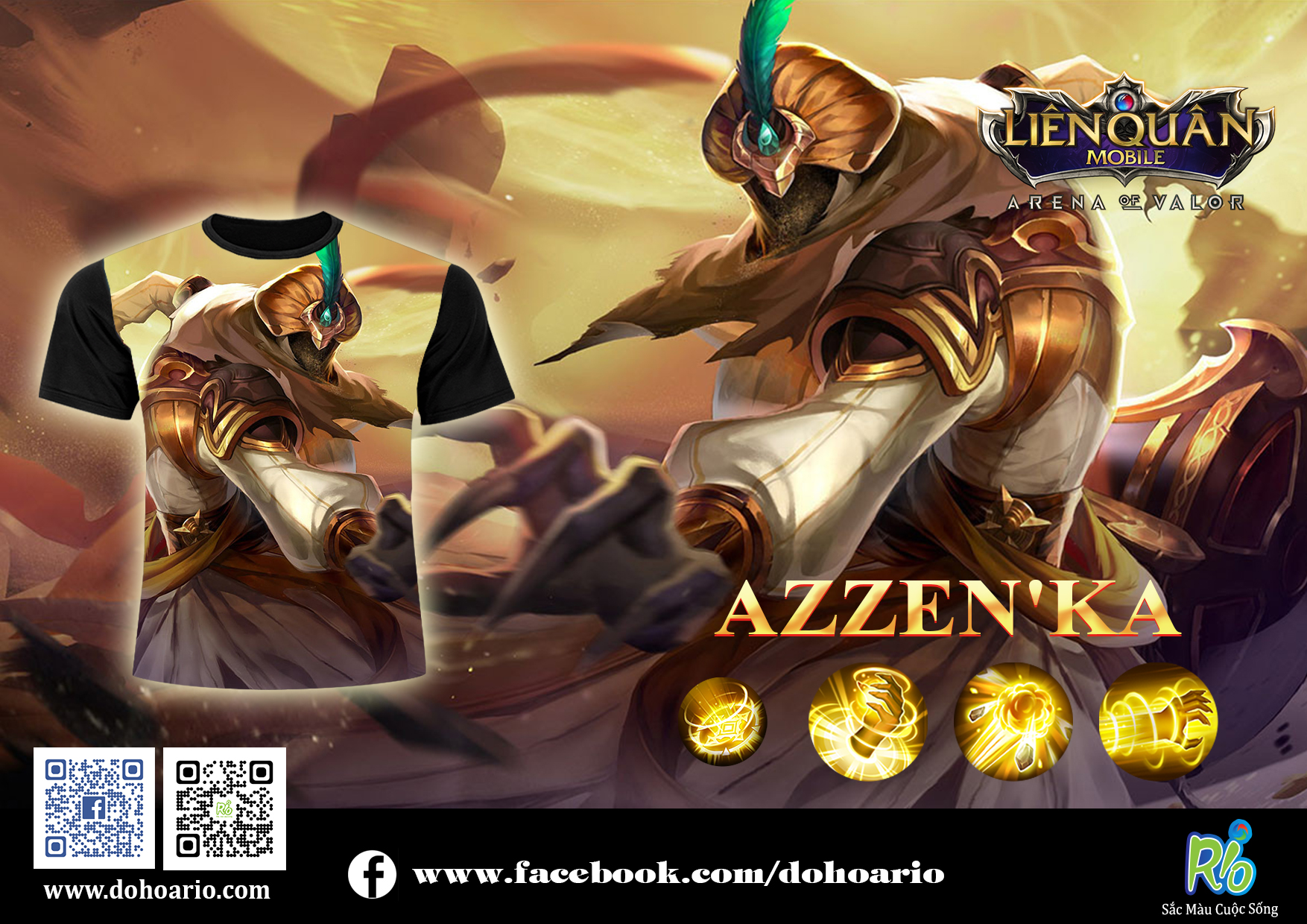 arena of valor azzen'ka aov azzenka gameplay aov gameplay - Bilibili