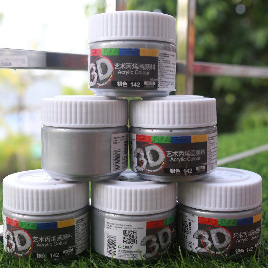 Màu acrylic 3D 100ml lalunavn