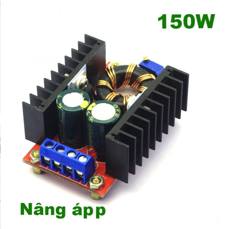 Mạch tăng áp, DC-DC từ 10V lên 35V