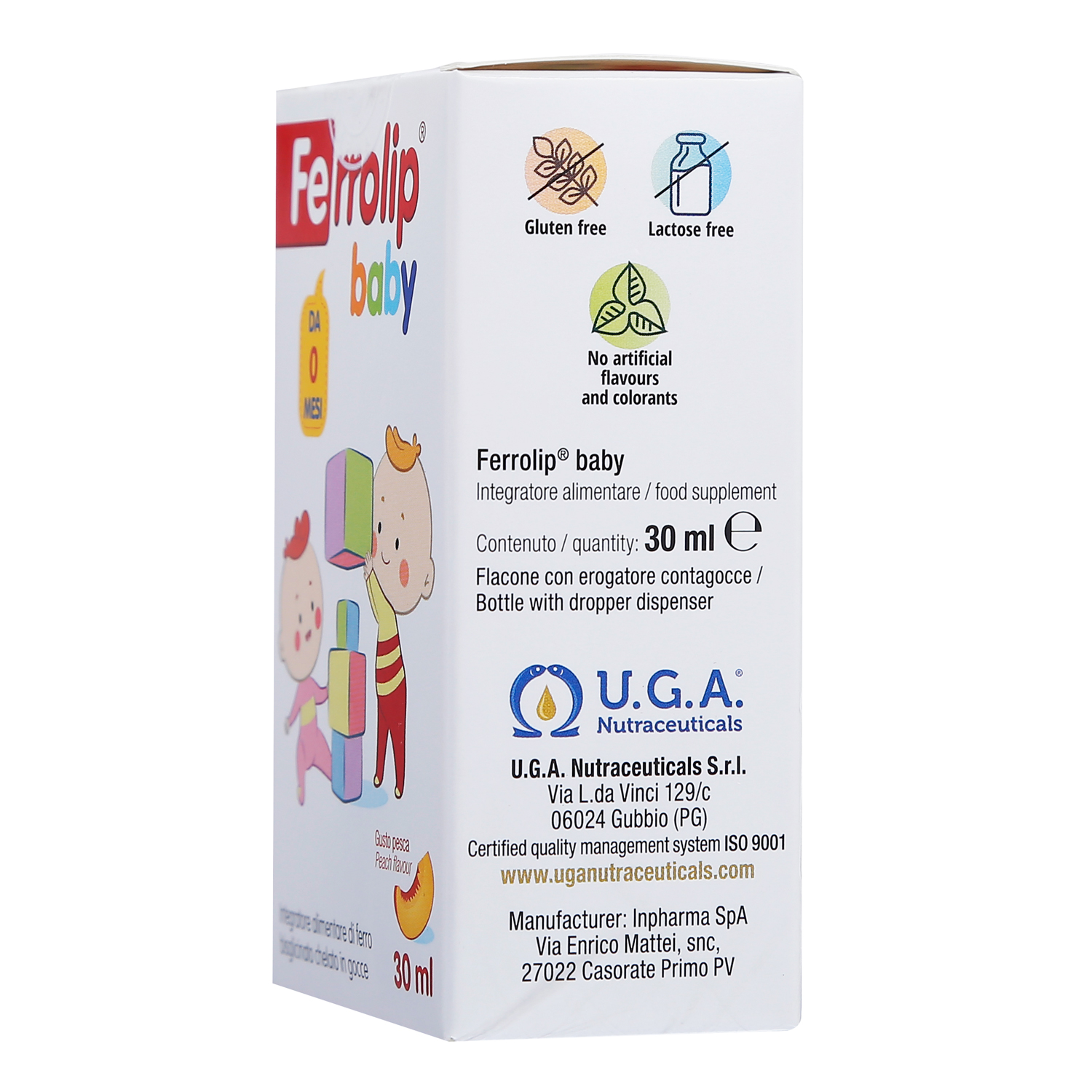 Sắt Amin cho bé Ferolip Baby 30ml