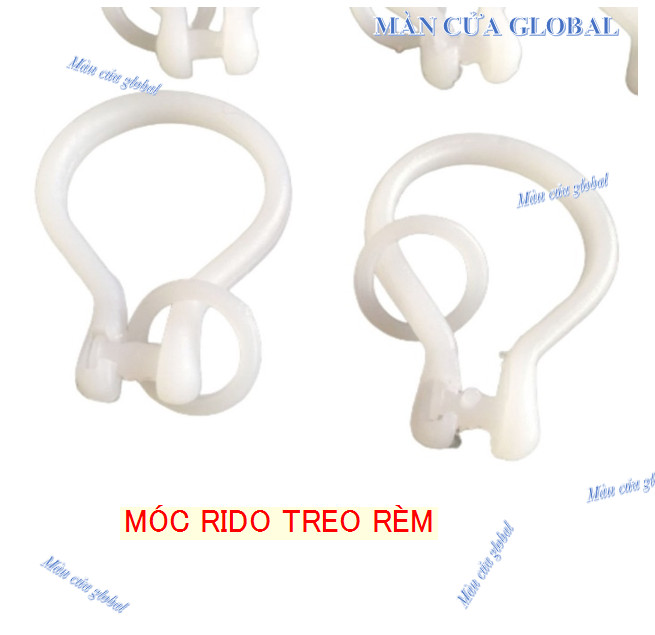 Móc rido treo rèm khoen treo rèm rido