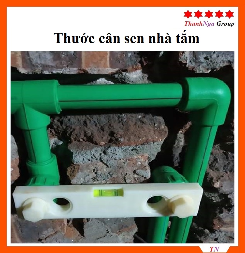 Dụng cụ Cân Sen vòi nóng lạnh - Thước cân đo lắp ống sen tắm