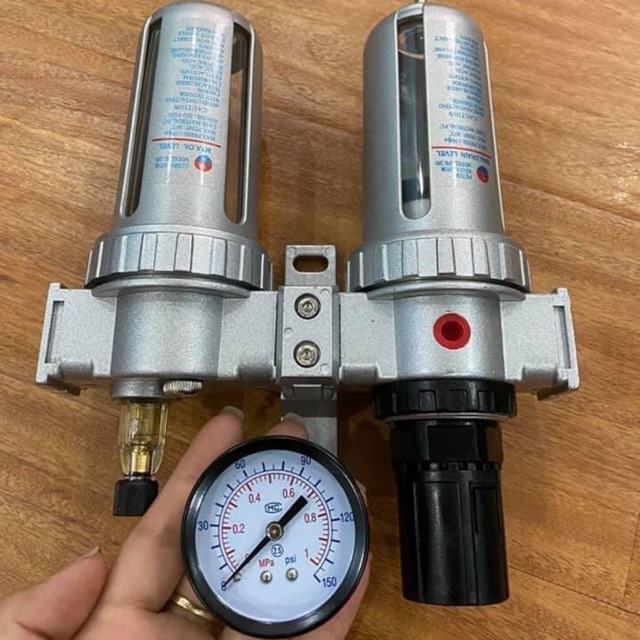 Cấp Lọc Nước Đôi Máy Nén Khí ( Hàng Cao Cấp )