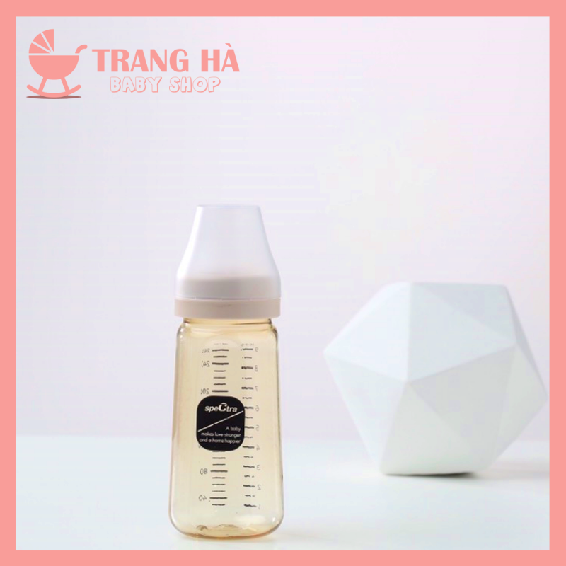 💘 𝑪𝑯𝑰́𝑵𝑯 𝑯𝑨̃𝑵𝑮💘 - Bình Spectra PPSU Hàn Quốc 160ml/260ml FULL Size Núm (0~3m/ 3~5m/ 5~7m/ >7m)