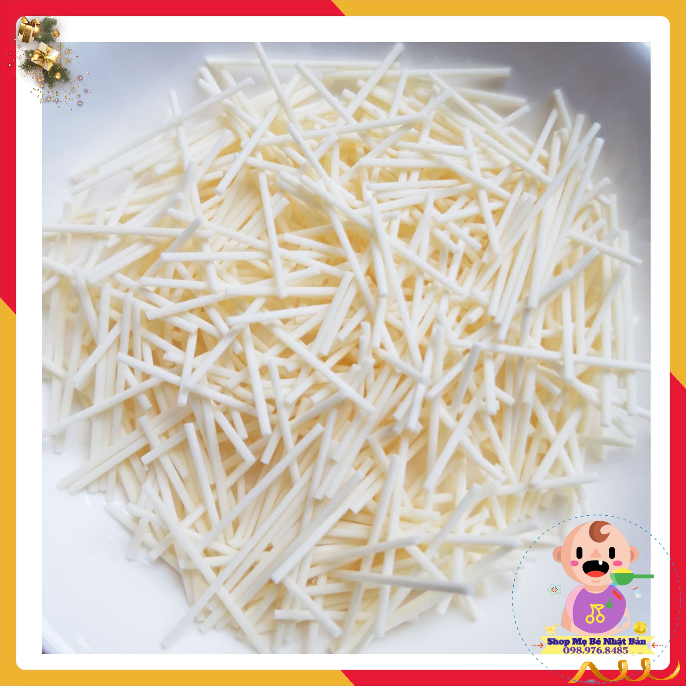 Mì Somen Hakubaku Tách Muối 100g - loại 9m+