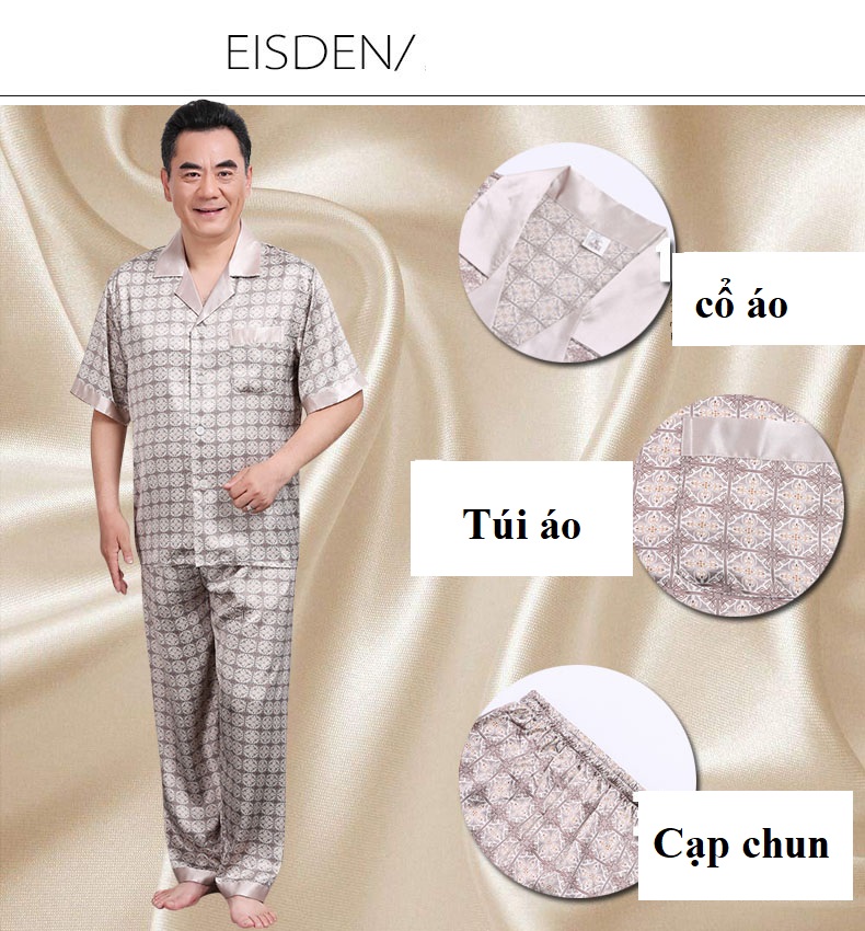 BỘ PYZAMA NAM TRUNG NIÊN