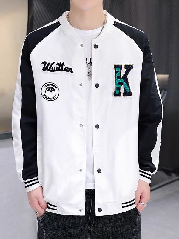 Áo khoác nỉ bomber nam nữ chữ k nút bấm hottrend mới nhất hiện nay
