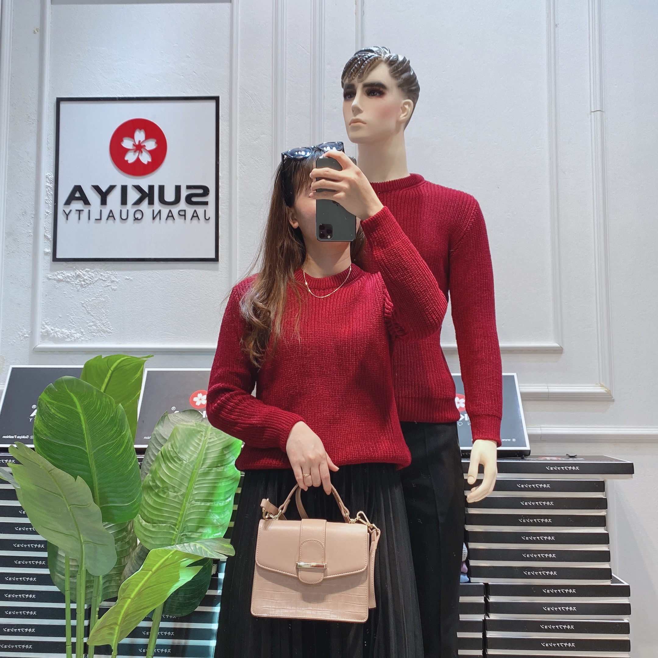 Áo len nam nữ hàng hiệu sukiya chất dày dặn đẹp al10