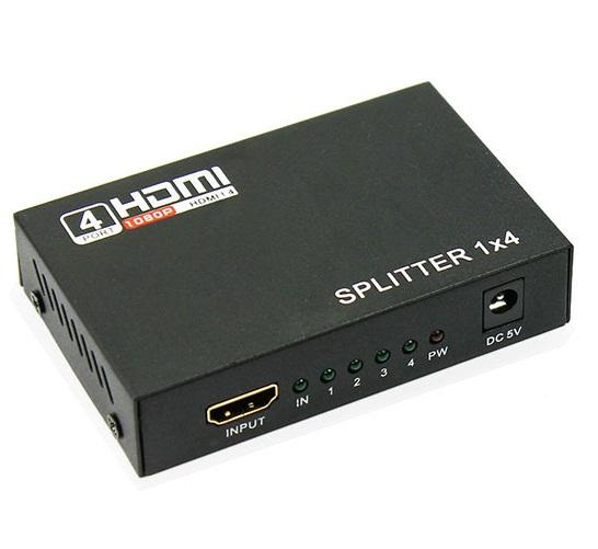 Bộ chia tín hiệu HDMI từ 1 cổng vào 4 cổng ra