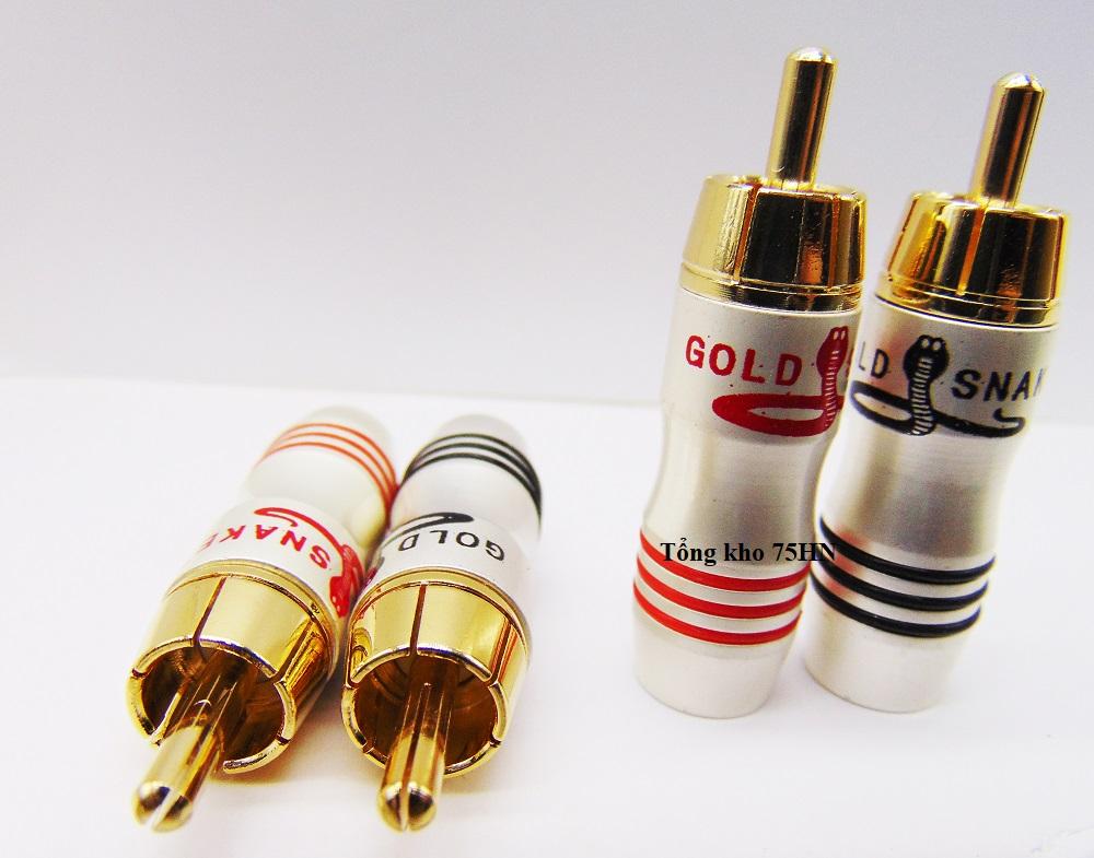 04 Jack AV / Jack hoa sen / Jack bông sen Gold Snake (đen- đỏ)