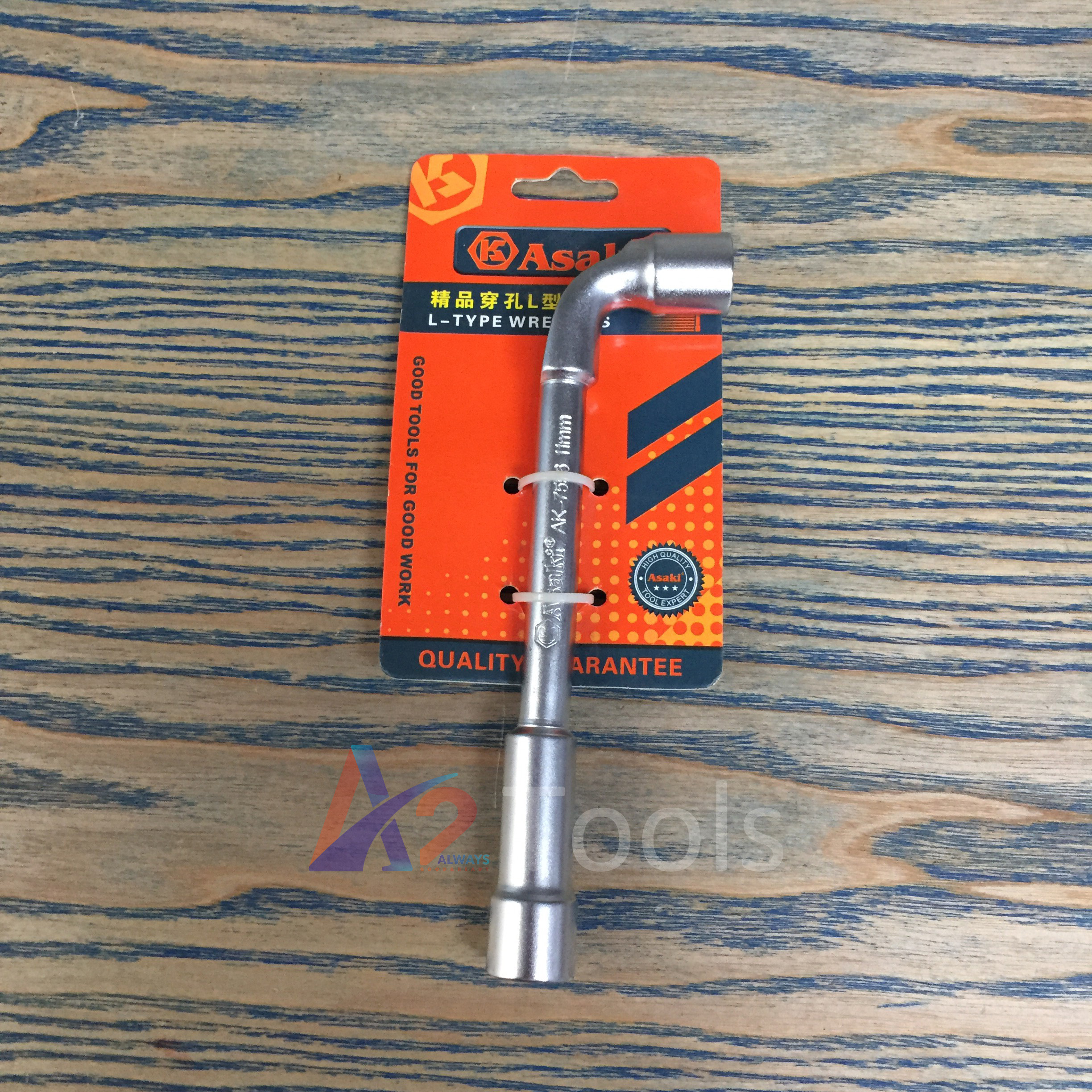 Điếu chữ L 11mm Asaki AK-7556
