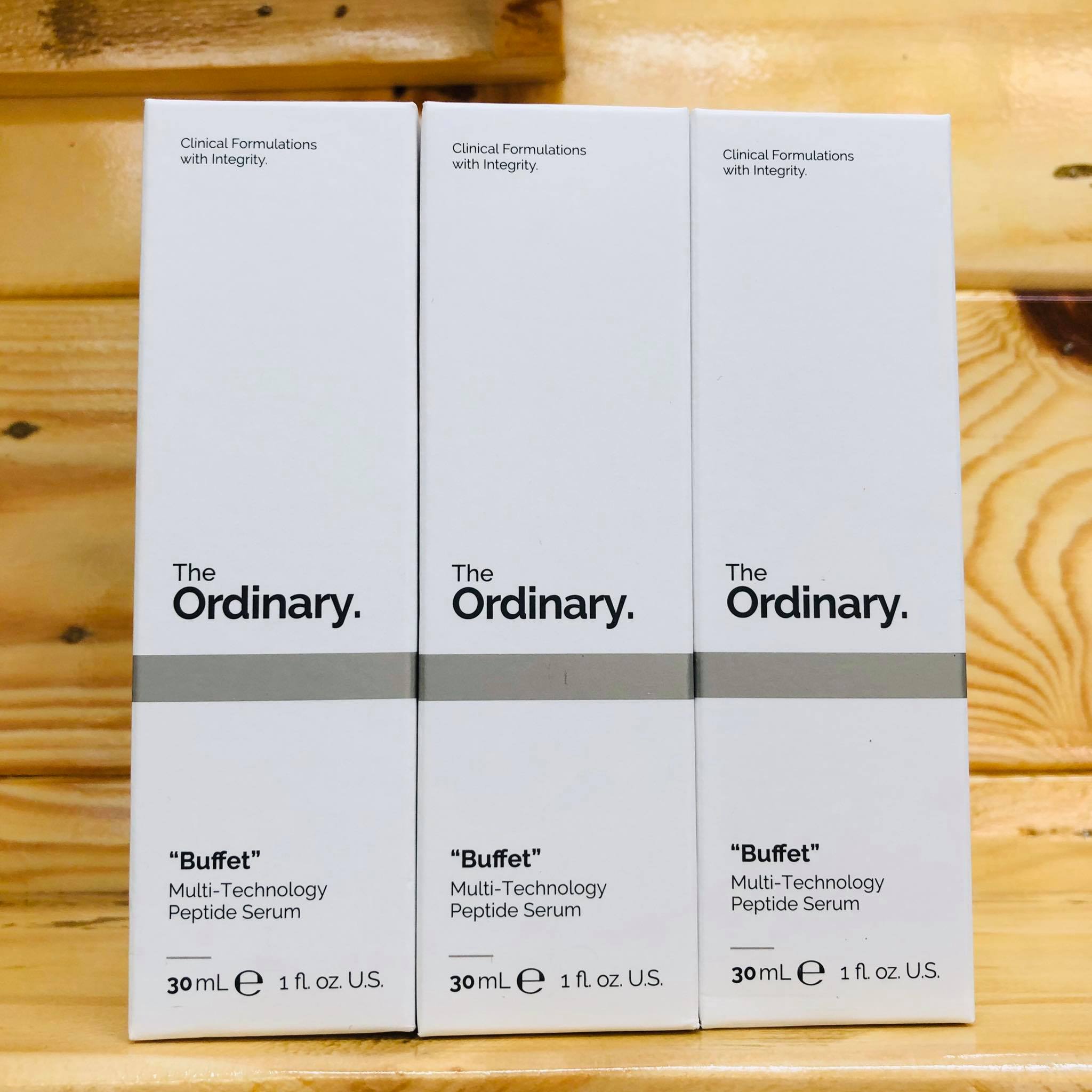 [HCM]Serum Chống Lão Hóa The Ordinary “Buffet” (30ml)