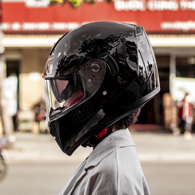 Mũ Bảo Hiểm Nguyên Đầu Hai Kính EGO E-6 - EGO HELMET