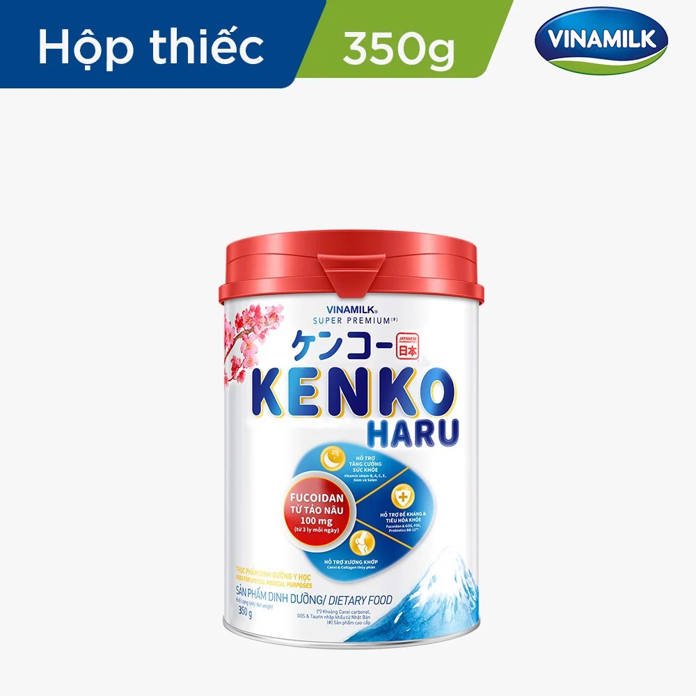 (HSD T10-2025) SỮA BỘT VINAMILK KENKO HARU - HỘP 350G.