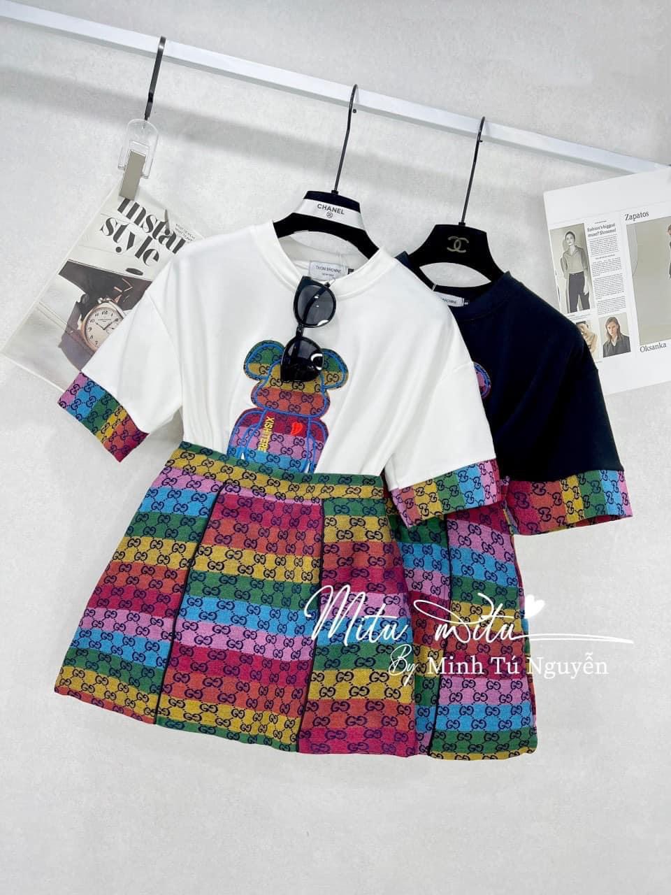 SET ÁO TOP/ VÁY COTTON, KATE BỐ, ĐỦ CÁC SIZE, PHỐI MÀU TRẺ TRUNG/ NĂNG ĐỘNG/ HIỆN ĐẠI, MẶC CỰC XINH UP hhp