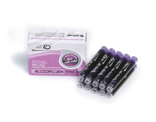 Combo 10 ống mực tím thiên long fpic-01, fpic-02