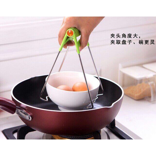 Kẹp Gắp Bát Đĩa Nóng Dạng Kẹp Đứng