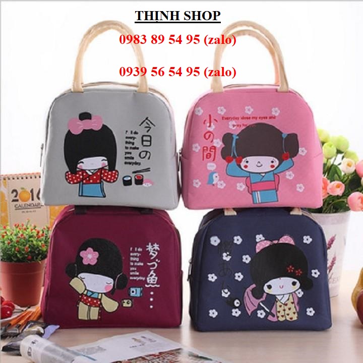 [HCM]túi đựng hộp cơm giữ nhiệt - túi đựng hộp cơm