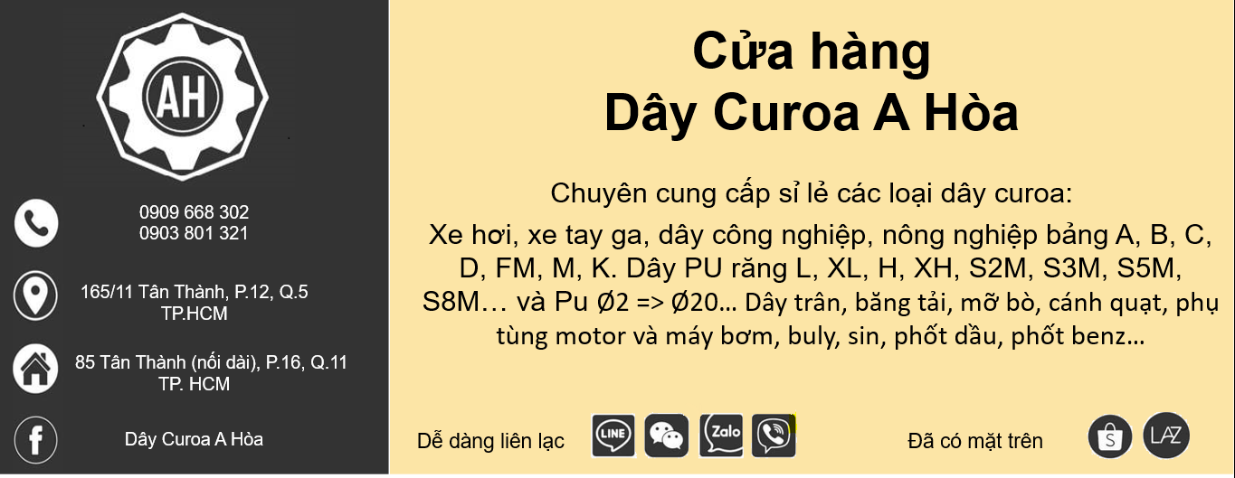 [HCM]Dây curoa 102XL